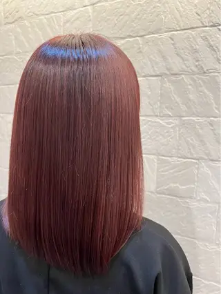 セミロング カラー IVERA二刀流⚔️ 横野圭⚔️のヘアスタイル