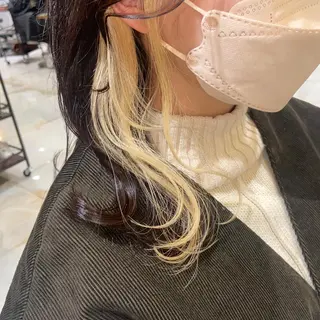 ミディアム カラー CIEL天六店 三上春のヘアスタイル