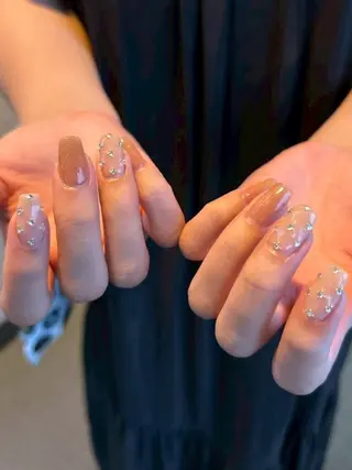 セミロング Nbibi nail salonのネイルデザイン