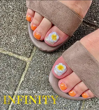 ショート カラー メンズ キッズ ネイル アイブロウ INFINITY所属・INFINITY nailのネイルデザイン