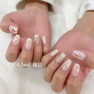 ミディアム キッズ nail jaol池袋店所属・ネイルJaol 池袋のネイルデザイン