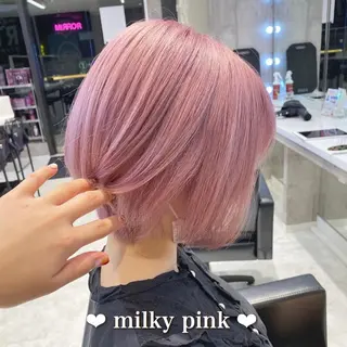 ショート カラー ヘアアレンジ メンズ キッズ お悩み解決美容師 💐AMIのヘアスタイル
