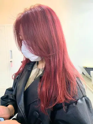 ロング カラー レイヤー/透明感 カラー🌿KANTAのヘアスタイル