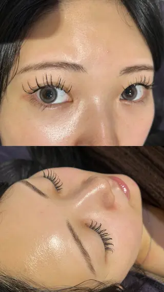 マツエク・マツパ waka❤️✨ レイヤーボブ/ネイルのヘアスタイル