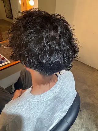 パーマ メンズ 平川 海夢のヘアスタイル
