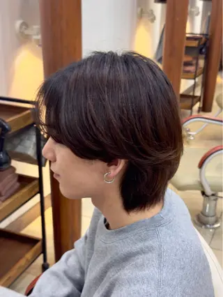 メンズ 🎈艶カラー🎈 パーマ🎈又吉のヘアスタイル