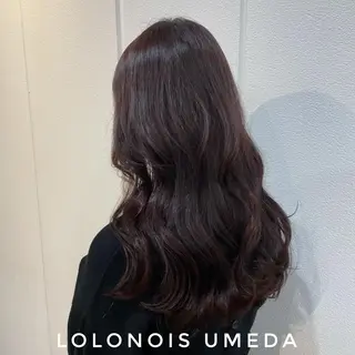 ロング カラー Lolonois梅田 /Okazaki:)のヘアスタイル