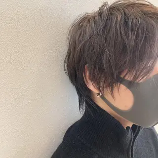 ショート パーマ hair salon mtm所属・🕊mtm🫧梅田/ 定額制/透明感/艶髪のヘアスタイル