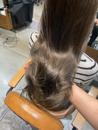 ロング カラー kico home 肥後橋店所属・似合わせレイヤー 阿波座/ふじむらのヘアスタイル