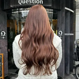 ロング カラー 山崎 絵莉香のヘアスタイル