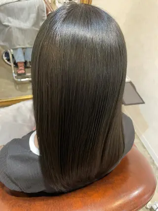 カラー 透明感カラー💎 AYAのヘアスタイル