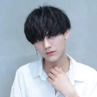 ショート パーマ メンズ 飯塚 想のヘアスタイル