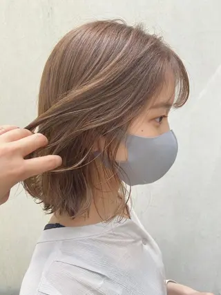ミディアム カラー 【カラーリスト】 Likka.のヘアスタイル