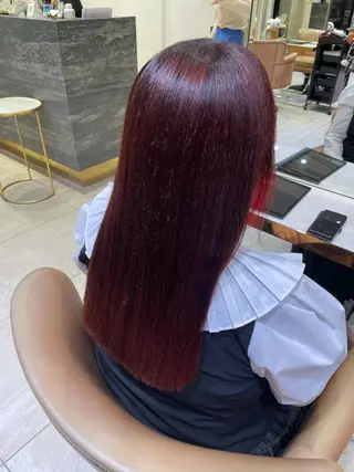 ロング カラー 韓国🇰🇷透明感 ERIのヘアスタイル