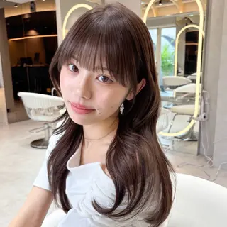 ロング 韓国レイヤー🇰🇷 /艶カラー💎/月音のヘアスタイル
