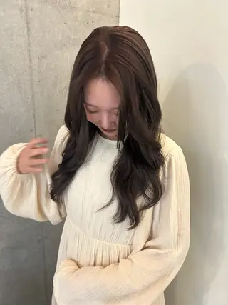 ロング カラー 韓国ボブ/レイヤー カット/ EMIRIのヘアスタイル