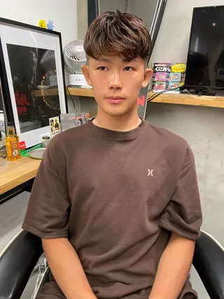 ショート メンズ MOTEL men's andshaving所属・鶴見 光のヘアスタイル