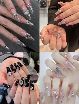 ネイル 星 あみのネイルデザイン