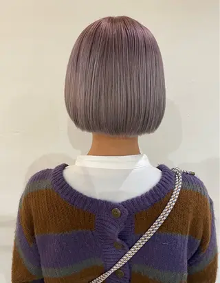 カラー Sherry/R 三川町　木村祐里奈のヘアスタイル