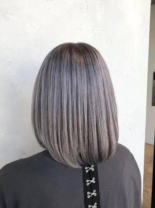 ミディアム カラー ヘアアレンジ ｲﾝﾅｰｶﾗｰ屋さん 🫧伊藤拓実のヘアスタイル