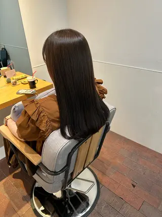 ロング カラー gotoday　shaire　saron所属・miu. ボブ/透け感カラーのヘアスタイル