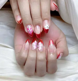 ネイル 小 雨のネイルデザイン