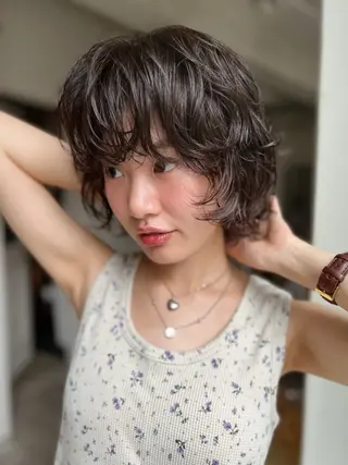 ショート harpers所属・篠原 一華のヘアスタイル