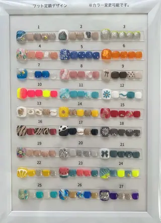 ネイル 愛川町 あんすりうむのネイルデザイン