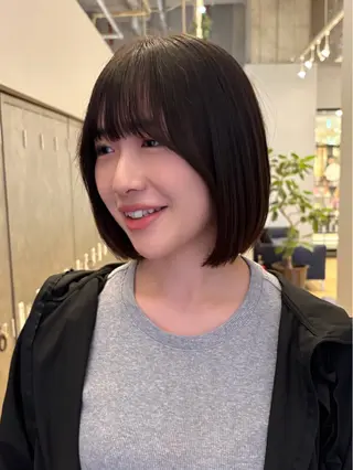 ショート GIEN NU茶屋町+所属・荒金 昴のヘアスタイル