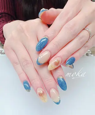 ネイル 胡蝶蘭レディースサロ ンNailMOKAのネイルデザイン