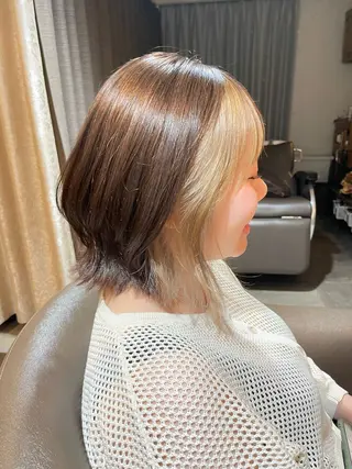 ショート カラー 似合わせカット得意 仁井亮のヘアスタイル