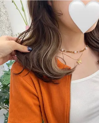 ロング カラー erika /韓国ヘアのヘアスタイル