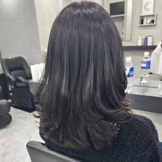 パーマ Endearing 銀座/レイヤーカットのヘアスタイル