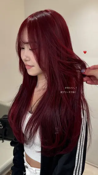 カラー miyu / 透明感カラーのヘアスタイル