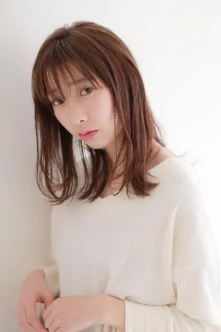 ミディアム NYNY四條畷店 森　亮人のヘアスタイル