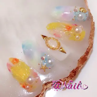 ネイル 小尾 栞のネイルデザイン