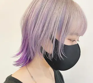 ショート MIZUHO / ダブルカラー髪質改善のヘアスタイル