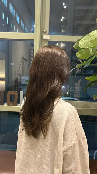 カラー 竹本 柚衣子のヘアスタイル