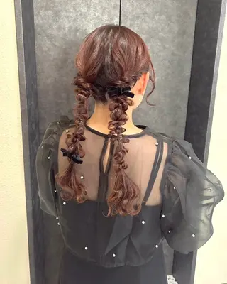 ロング エクステ＆ヘアセット Milaのヘアスタイル
