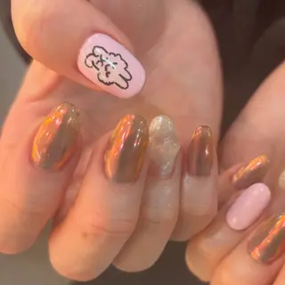 ネイル ゆびノさき茨木店 ニュアンス/アートのネイルデザイン