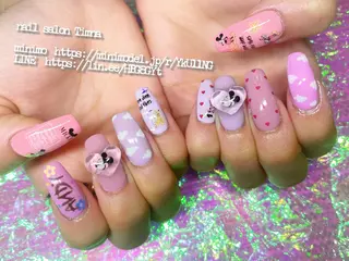 セミロング NAILSALON 🍔Timna🍟のネイルデザイン