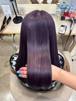 カラー 🎀暖色カラー/透明 感カラー/ひな🎀のヘアスタイル