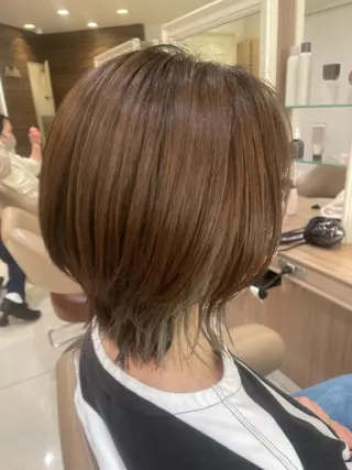 ショート カラー ヘアアレンジ 韓国ヘアメイク🎀/ 縮毛矯正✨山本媛香のヘアスタイル