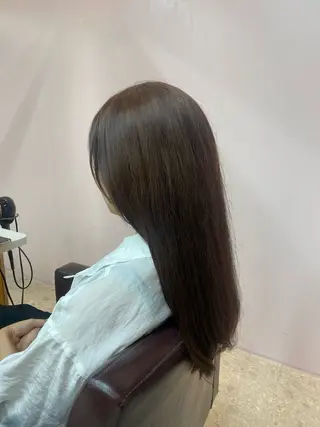 ロング 増田 枝里子のヘアスタイル