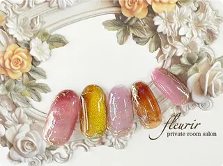 ネイル フルリール 【プライベートサロンのネイルデザイン