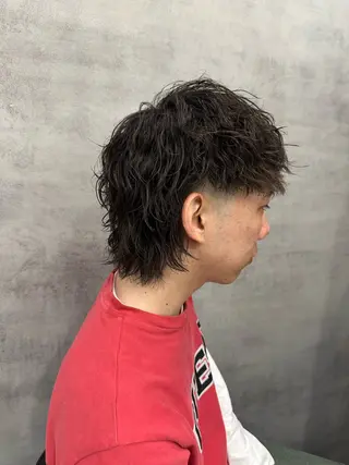 ショート パーマ ヘアアレンジ メンズ NEXT NEO所属・メンズヘア静岡 ✂︎Ryuheiのヘアスタイル