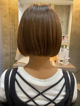 ショート カラー ヘアアレンジ 兒玉/暖色系🌹✨ 髪質改善🫧のヘアスタイル