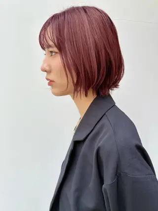 ショート カラー ハルキ/表参道/ ベージュ/暖色/特化のヘアスタイル