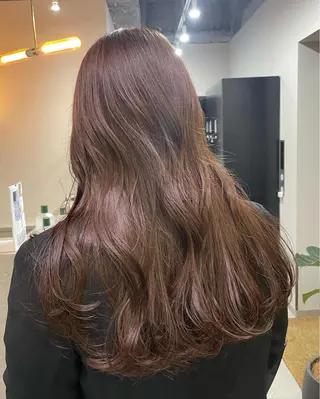 ロング AUBE HAIR tenjin【オーブヘアーテンジン】所属・nene .のヘアスタイル