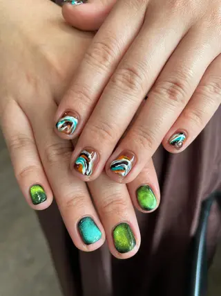 ネイル ナチュラル透明感🌱 小山美樹子のヘアスタイル